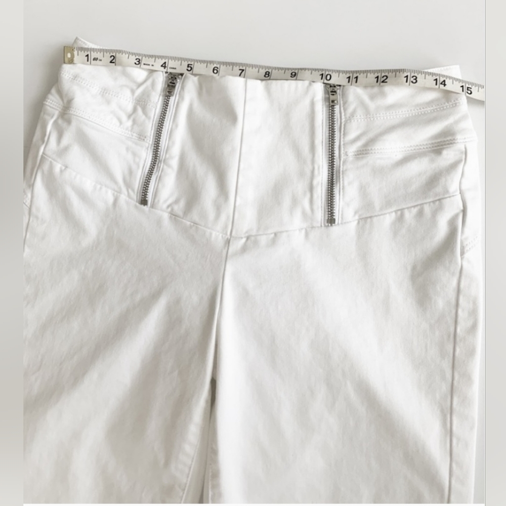 Bebe White Stretch Pants